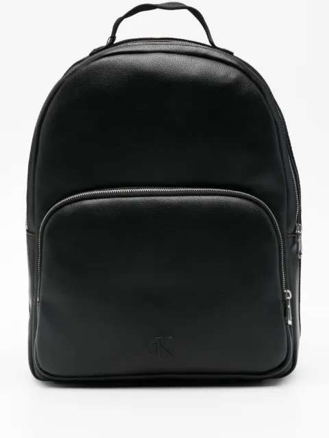 Calvin Klein zip detail backpack Black LV04D3282GUB1