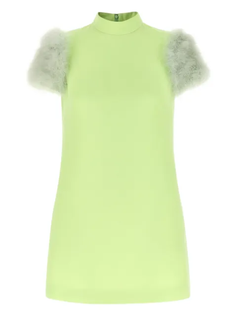 Valentino Garavani trapeze mini dress Green BVAJ901CF