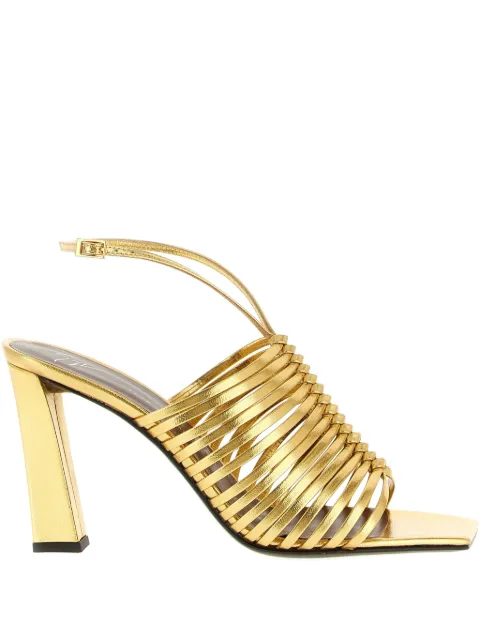 Giuseppe Zanotti Savoia metallic sandals Gold E600014001