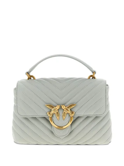 PINKO mini Lady Love Puff quilted tote bag Grey 100044A0GK