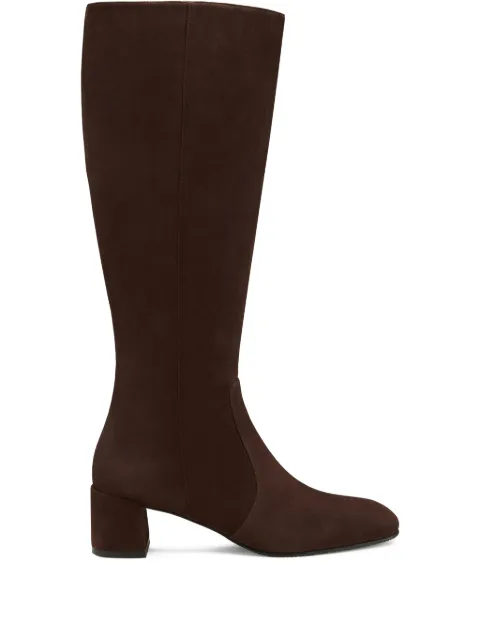 Stuart Weitzman Maeve zip boots Brown SM439SUEWAL