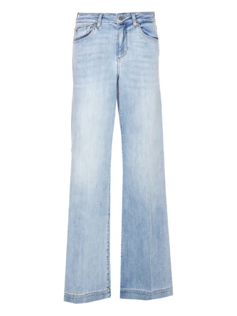 LIU JO flared jeans with rhinestones Blue UA6068DS08179029