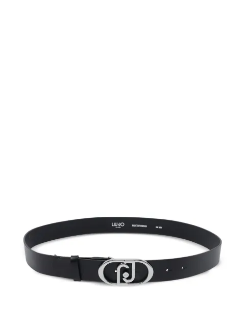 LIU JO logo buckle belt Black AA6231P0414