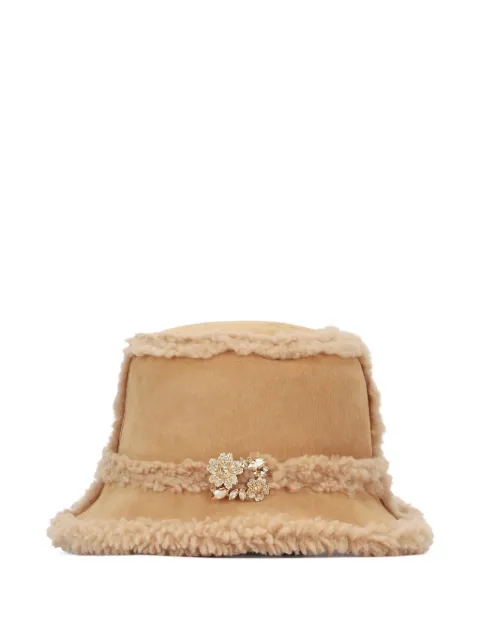 Roger Vivier embellishment-detail hat Neutrals RQWH0053100UPU