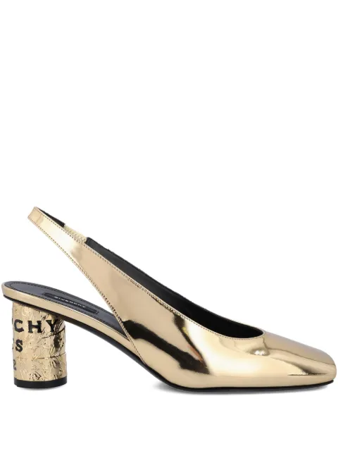 Givenchy cylindrical-heel pumps Gold BE4056E2DD715
