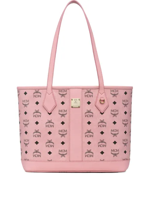 MCM small New Liz tote bag Pink MWPGSLR03PZ