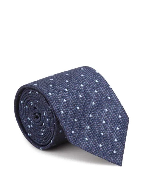 Brioni polka-dot tie Blue O61D00OD496OD496