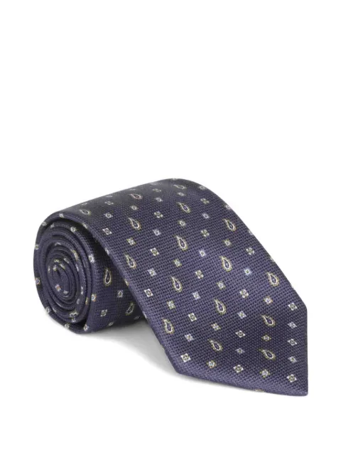 Brioni paisley tie Blue O61D00OD421OD421