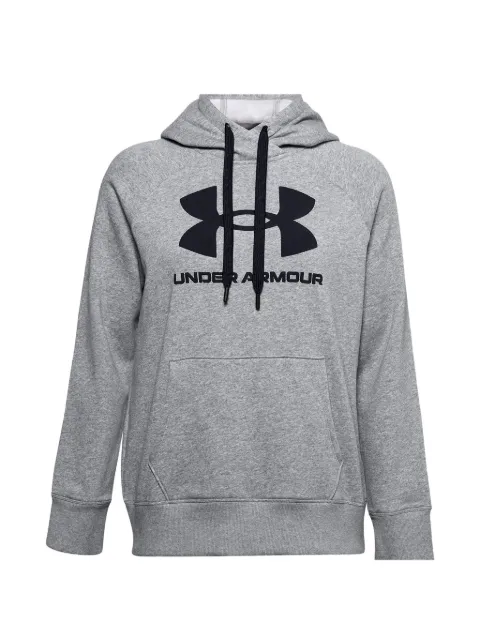 Under Armour logo-detail hoodie Grey 1356318035