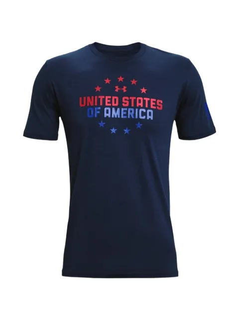 Under Armour Freedom USA T-Shirt Blue 1365051408