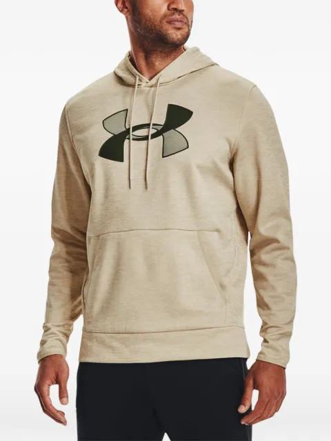 Under Armour logo-detail hoodie Neutrals 1357085289