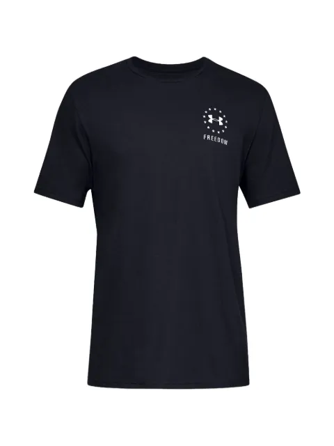 Under Armour logo-print T-shirt Black 1330059001