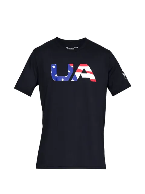Under Armour graphic-print T-shirt Black 1333352001