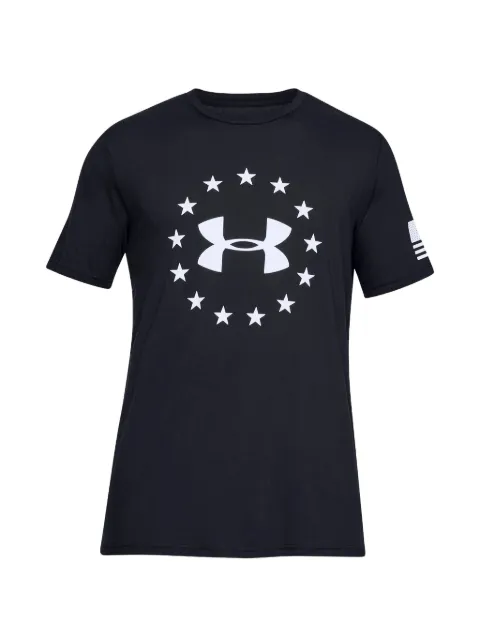Under Armour logo-print T-shirt Black 1333351001