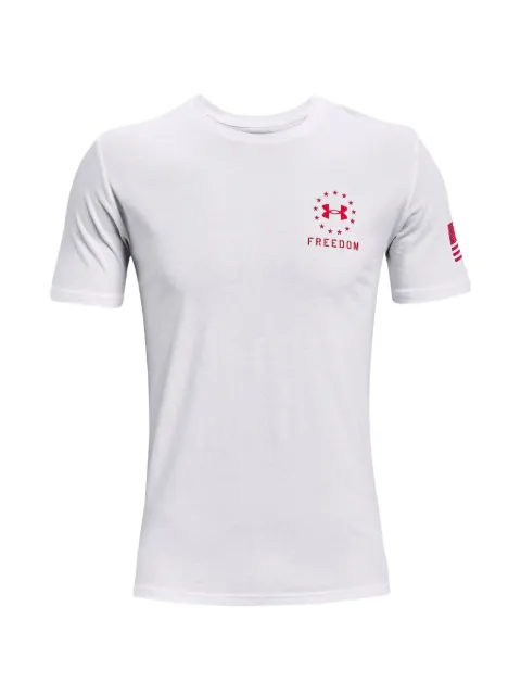 Under Armour eagle print T-shirt White 1362051100