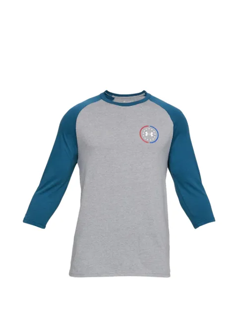 Under Armour logo-print T-shirt Grey 1330080035