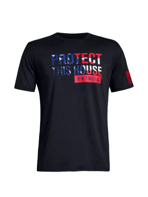 Under Armour printed T-shirt Black 1333353001