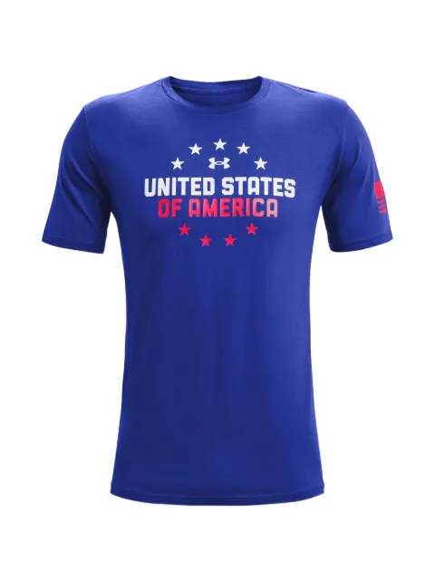 Under Armour graphic-print T-shirt Blue 1365051400