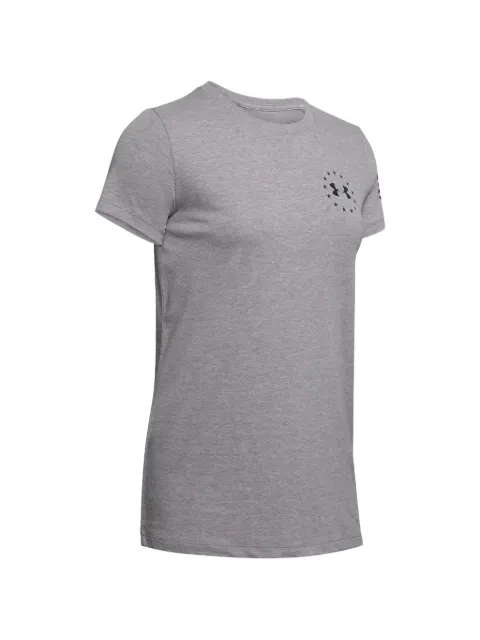 Under Armour banner freedom T-shirt Grey 1352160035