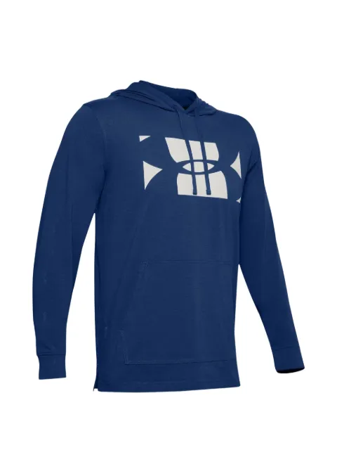 Under Armour graphic-print hoodie Blue 1351576449