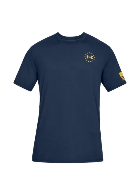 Under Armour logo-print T-shirt Blue 1333350410