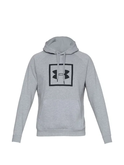 Under Armour logo-print hoodie Grey 1329745035