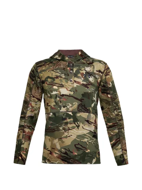 Under Armour camo-pattern fleece hoodie Green 1343219988