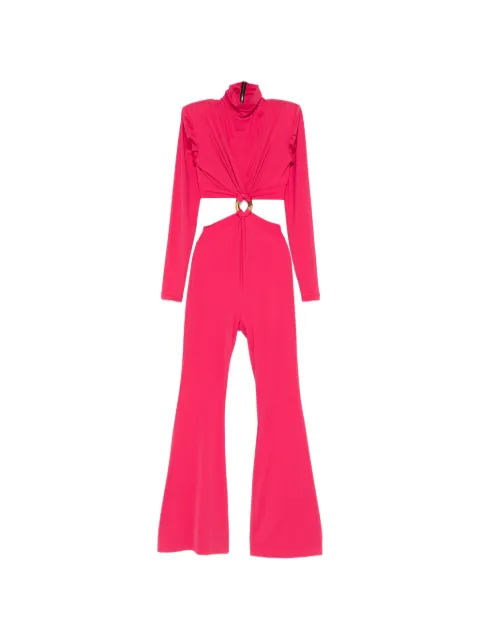 MITILIANE COUTURE cut-out chain-link jumpsuit Pink 8013
