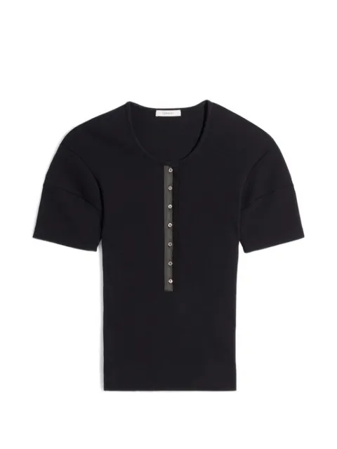 LEMAIRE short-sleeve T-shirt Black TS0005LJ1030