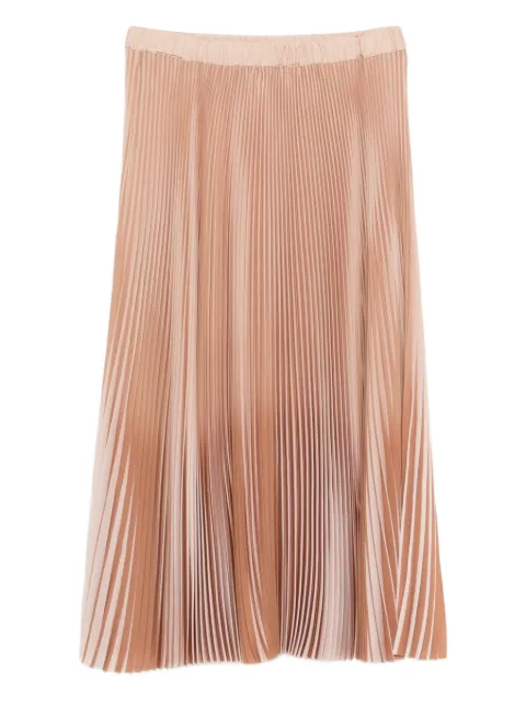 Fabiana Filippi pleated midi skirt Neutrals GND266F405L751VR2