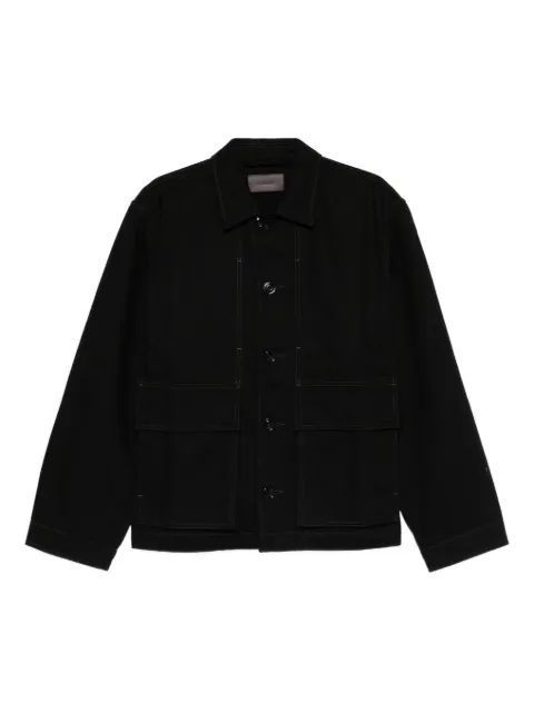 LEMAIRE pocket button overshirt Black OW1223LD1055