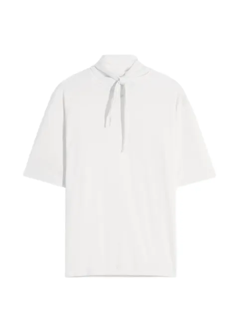 LEMAIRE roll-neck short-sleeve T-shirt Neutrals TS0030LJ1018