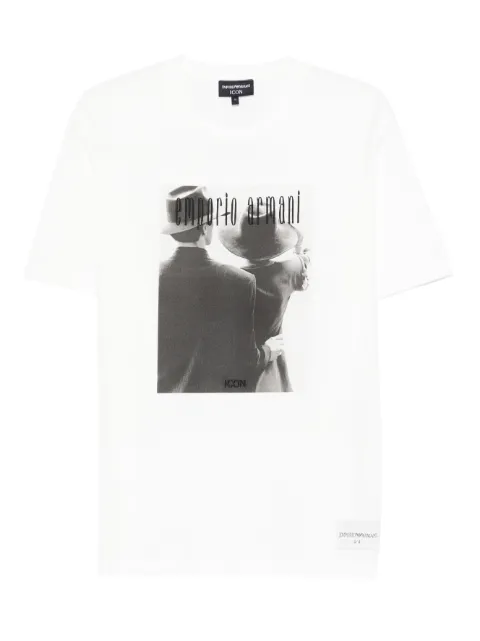 Emporio Armani graphic T-shirt White EM004751AF23082F0044
