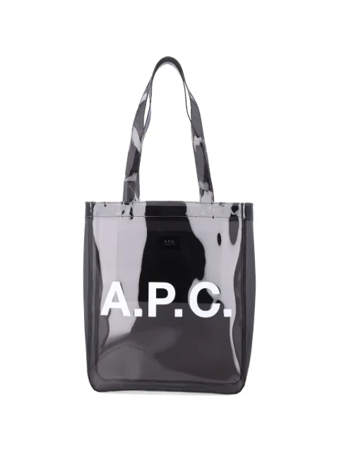 A.P.C. Lou logo tote bag Grey M61442PUACD