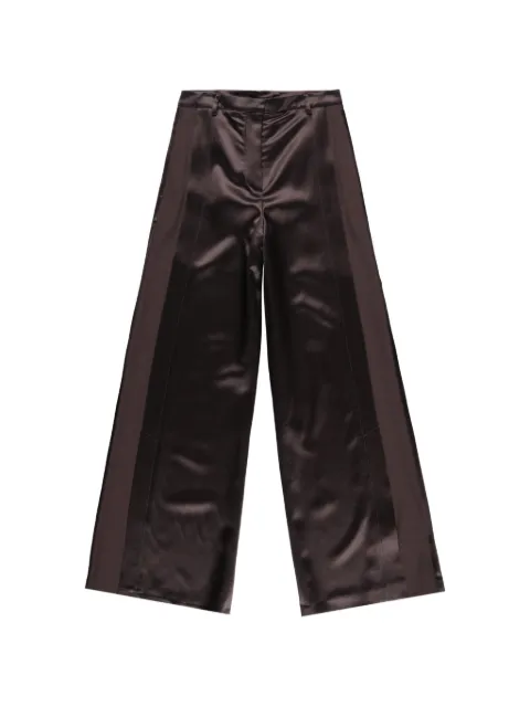 TWP Taite side-panel pants Brown O527911W625