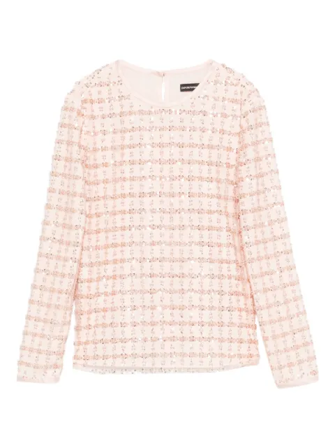 Emporio Armani embellished top Pink EW004098AF20540