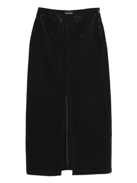 Emporio Armani slit midi skirt Black EW003492AF21084