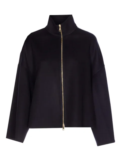 Fabiana Filippi zip-fastening high-neck jacket Black CTD266F420L736