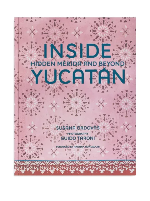 Vendome 'Inside Yucatán: Hidden Merida And Beyond' book Pink 9780865654457
