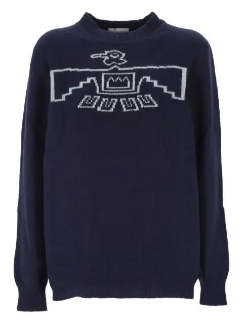 IRREPLACEABLE graphic-print sweater Blue THUNDERBIRDBLUENAVY