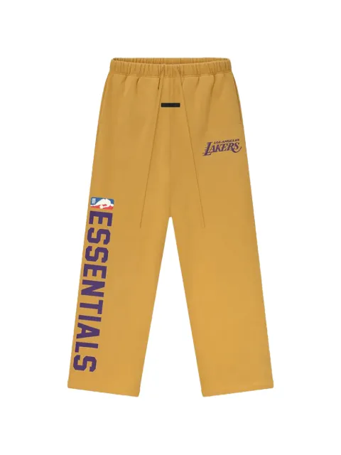FEAR OF GOD ESSENTIALS NBA Lakers track pants Yellow 130NB258405F