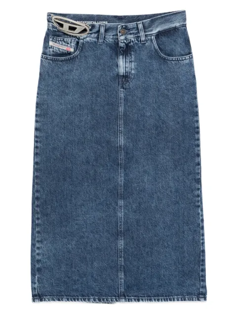 Diesel De-Skye-S1 midi skirt Blue A217160ADCD