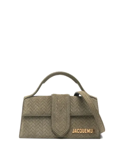 Jacquemus Bambino top-handle tote bag Green BAW00006AC39A02