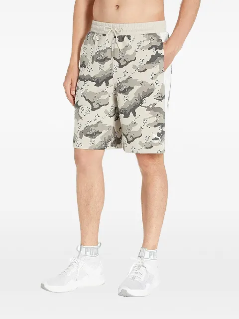 PUMA camouflage print shorts Neutrals 84503539