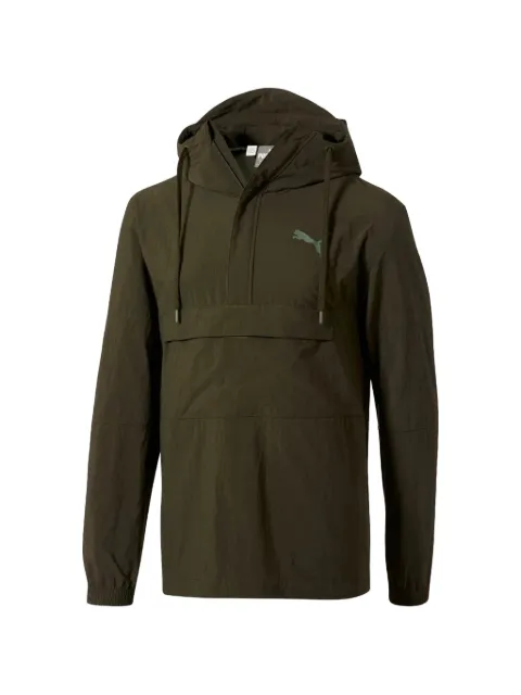 PUMA half-zip windbreaker jacket Green 85164315