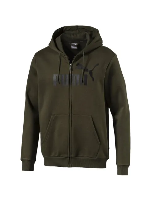 PUMA Essentials full-zip hoodie Green 85341315