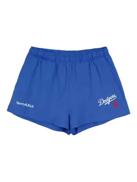 Sporty & Rich cotton shorts Blue SH037627666BL