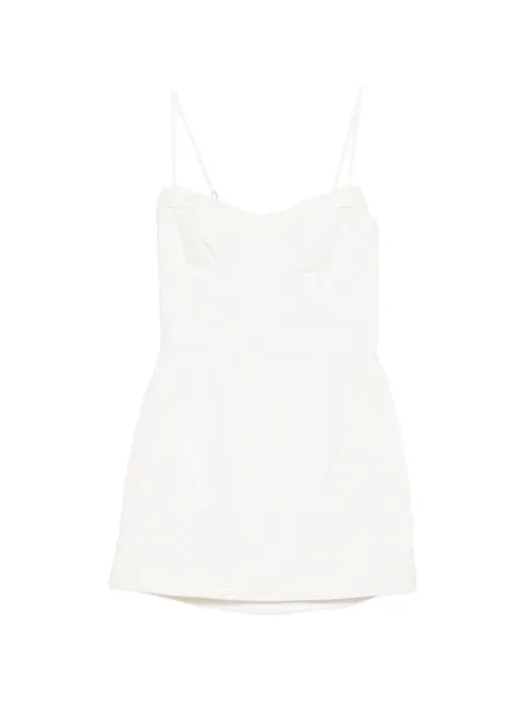 ZIMMERMANN strap structured dress White 7251DC261