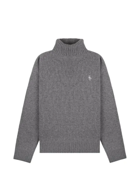 Sporty & Rich roll-neck sweater Grey WS08262302GY04