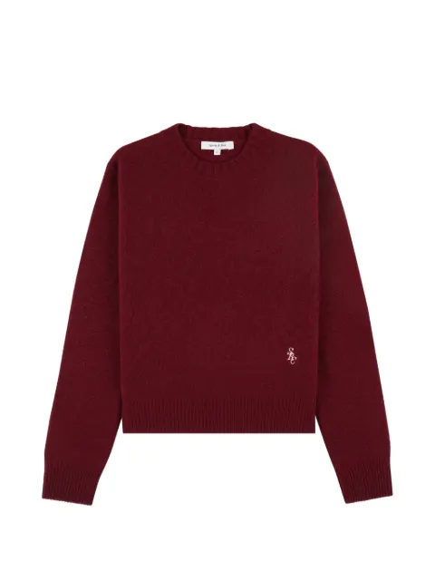 Sporty & Rich cashmere sweater Red WS01262302RE